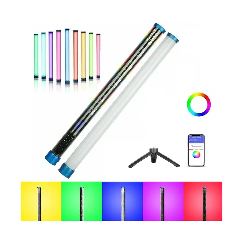 Bastão de LED RGB Sokani X25 em várias cores